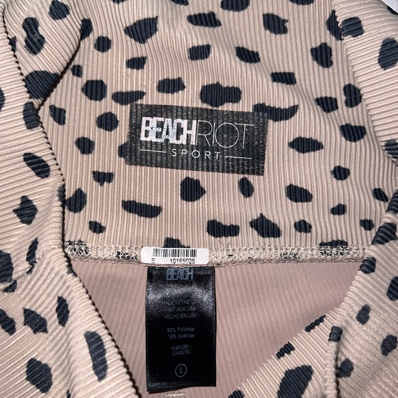 BEACH RIOT Cheetah Biker Shorts - Size Small, lightly worn! - Picture 2 of 4